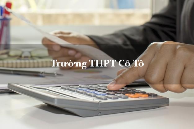 Trường THPT Cô Tô Quảng Ninh