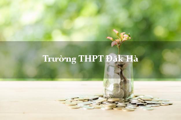 Trường THPT Đăk Hà Kon Tum