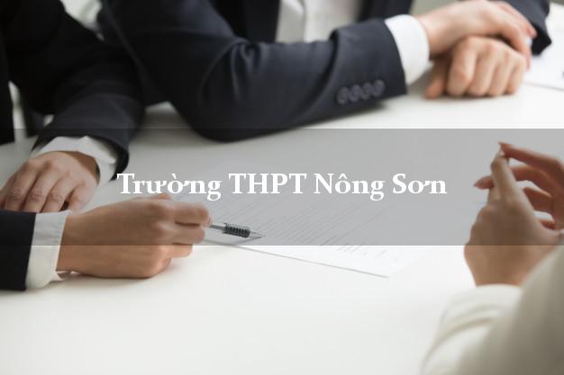Trường THPT Nông Sơn Quảng Nam