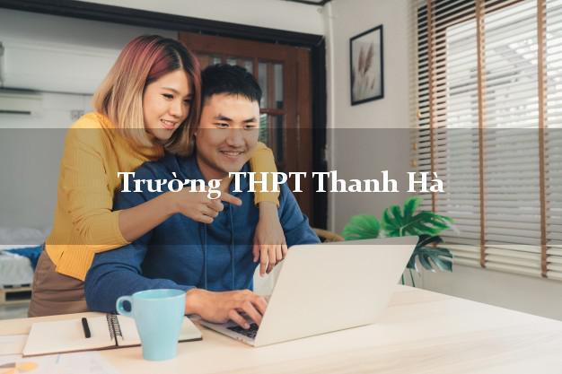Trường THPT Thanh Hà Hải Dương