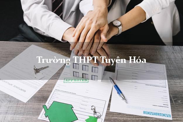 Trường THPT Tuyên Hóa Quảng Bình
